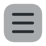 Menu SVG Icon